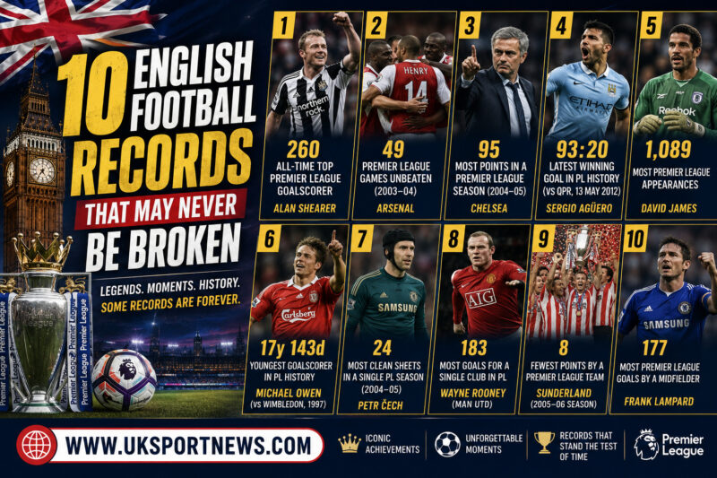 10 English Football Records That May Never Be Broken