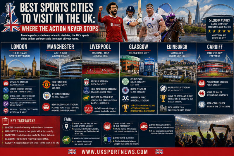 Best Sports Cities to Visit in the UK: Where the Action Never Stops