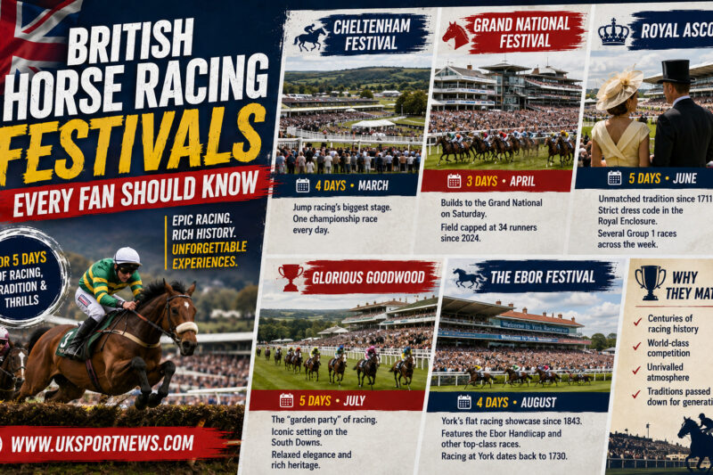British Horse Racing Festivals Every Fan Should Know