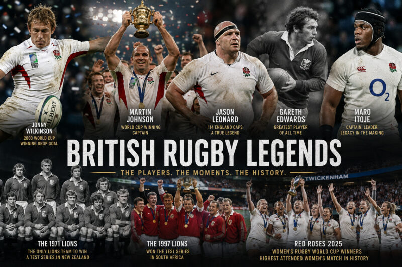 British Rugby Players Who Made Sporting History