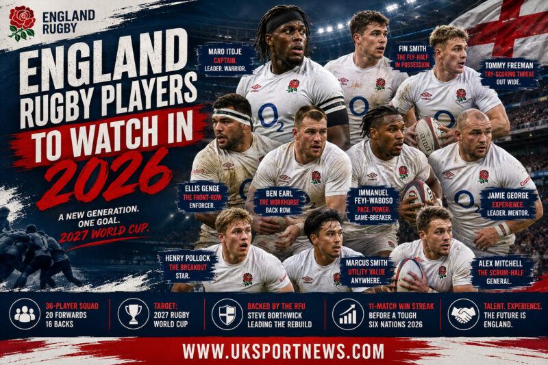 England Rugby Players to Watch in 2026