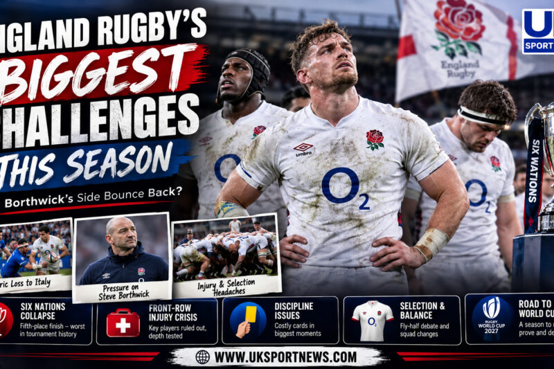 England Rugby’s Biggest Challenges This Season