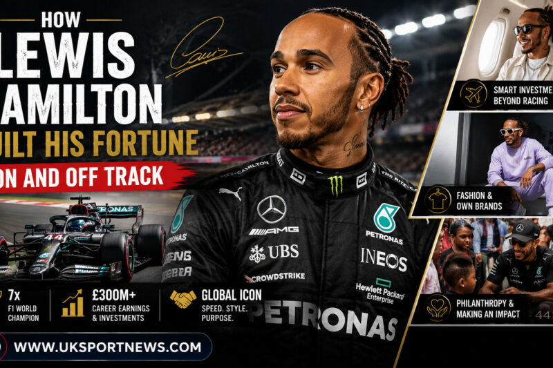 How Lewis Hamilton Built His Fortune On and Off Track