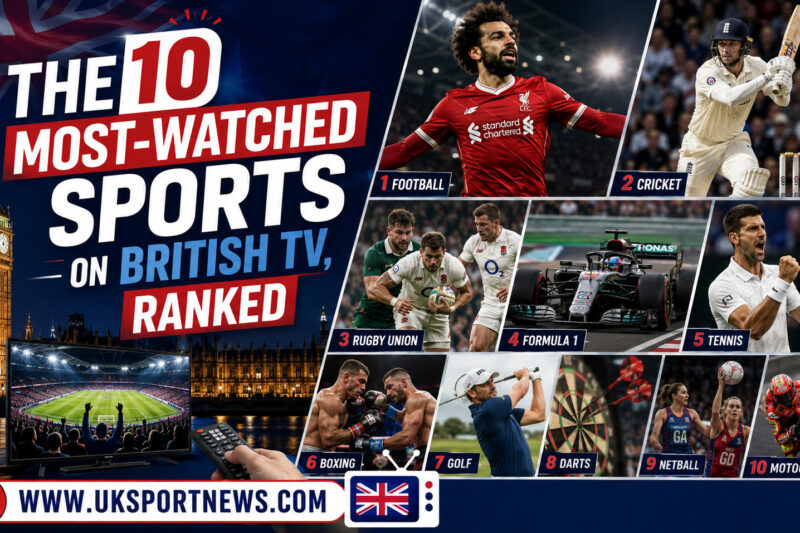 The 10 Most-Watched Sports on British TV, Ranked