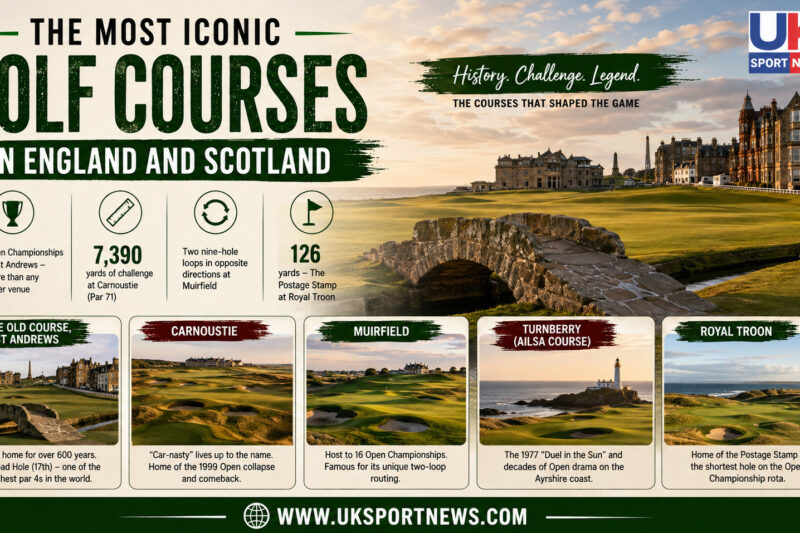 The Most Iconic Golf Courses in England and Scotland