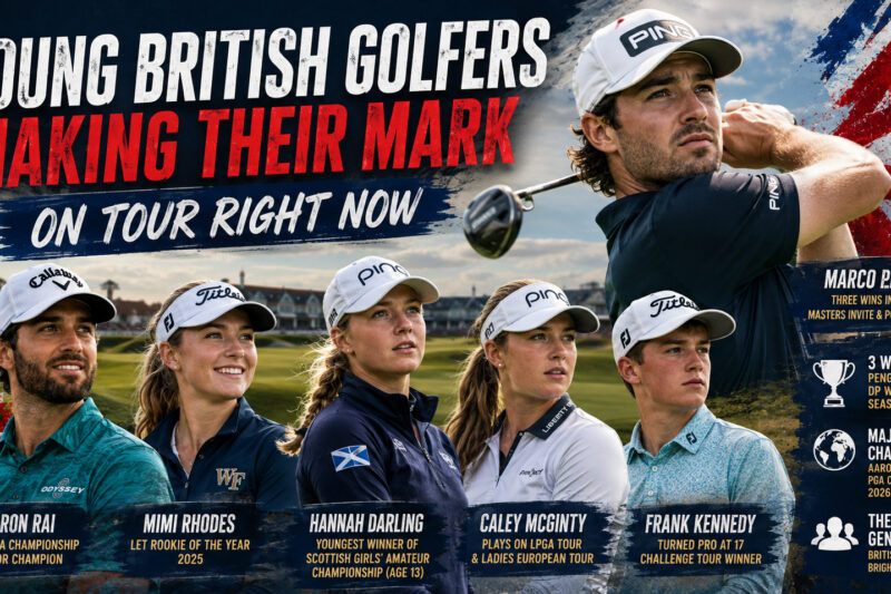 Young British Golfers Making Their Mark on Tour Right Now